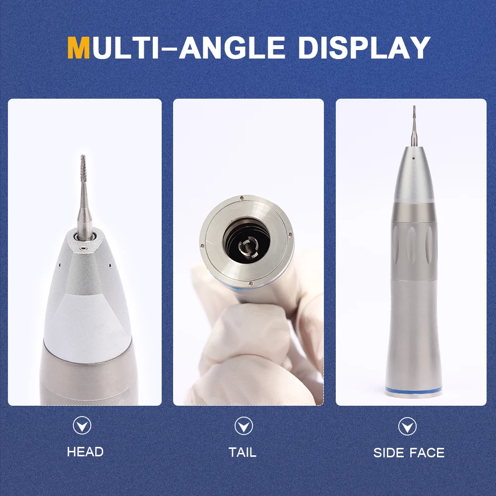 AI-X65 1:1 dental straight handpiece without optical fiber inner water spray dentistry surgical tools oral therapy equipment