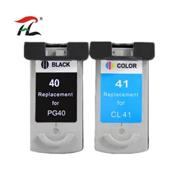 PG40 CL41 pg-40 CL-41 Compatible Ink Cartridge for Canon Pixma MP160 MP140 MP210 MP220 MX300 MX310 iP1800 iP2500 iP1600 iP1200
