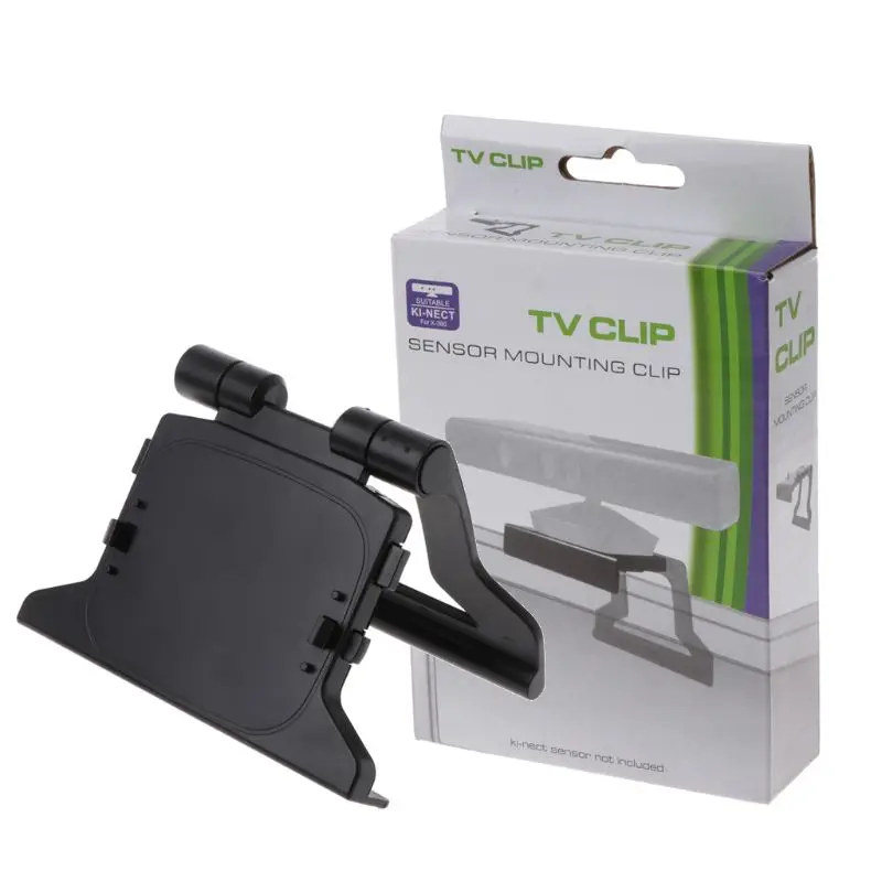 1Pc TV Clip Clamp Mount Stand Holder for xbox 360 Kinect Sensor Video Game Console Bracket