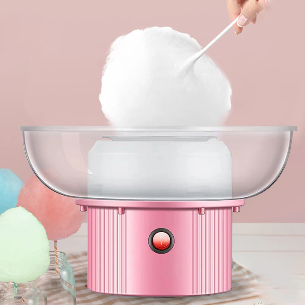 500W Excellent Design Cotton Candy Machine Food Grade Candy Floss Maker Low Noise Make All Kinds Of Marshmallows