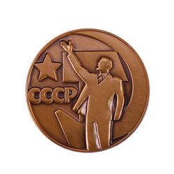 CCCP red star soviet leader lenin button pin Russia Communist Enamel Pin Jewelry