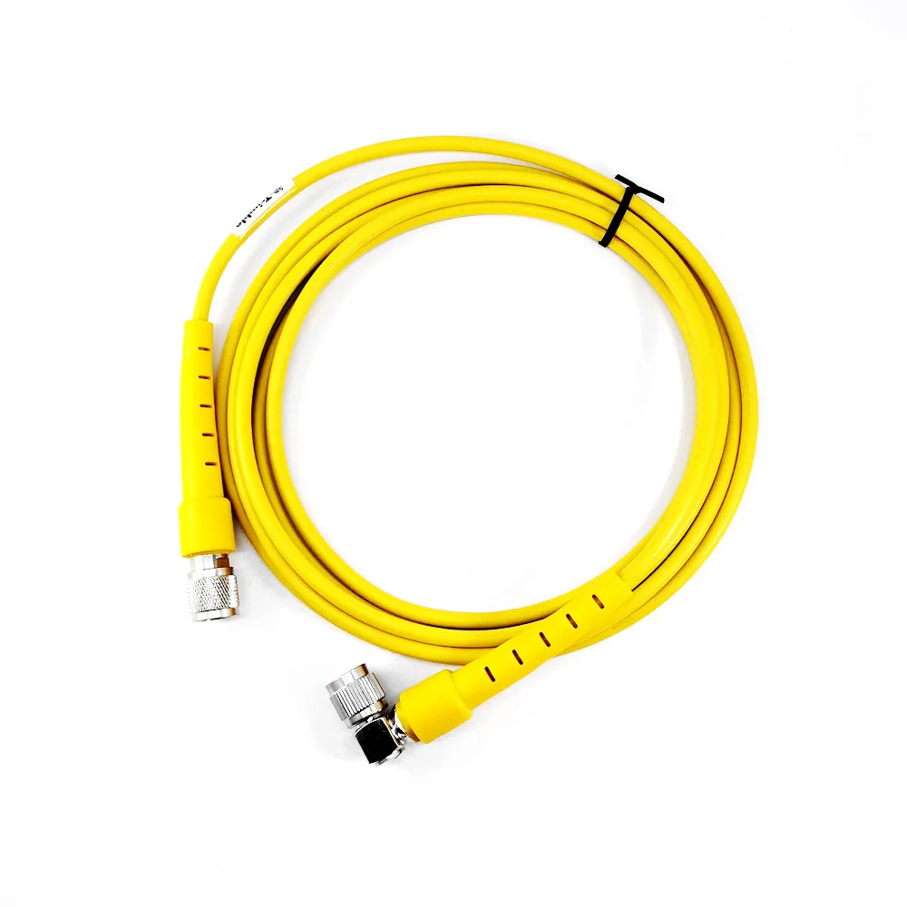 Yellow GPS SPS R8 R7 5800 5700 Series cable Compatible With GPS antenna TNC-TNC cable