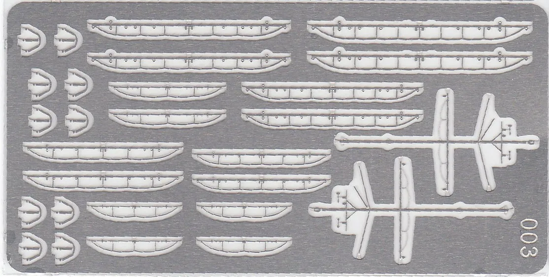 1/700 Retrofit Mast for WWII Japanese Navy Ship,Metal Etched Sheet Model Accessory