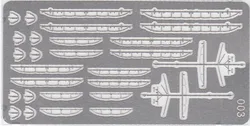 1/700 Retrofit Mast for WWII Japanese Navy Ship,Metal Etched Sheet Model Accessory