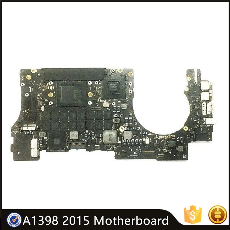 

Tested Original A1398 Motherboard 820-00163/00426-A for Macbook Pro Retina 15" A1398 Logic Board 2.2G/2.5G/2.8G 16GB 2015