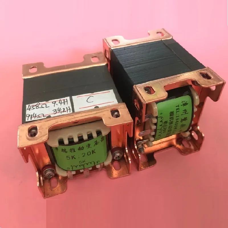 Imagem -02 - Resposta de Frequência Ampla 10k a 40k Terminal Único Transformador Universal de Passo Conversão Wi-fi Z11 ei 48 Núcleo de Ferro com Quatro Buracos