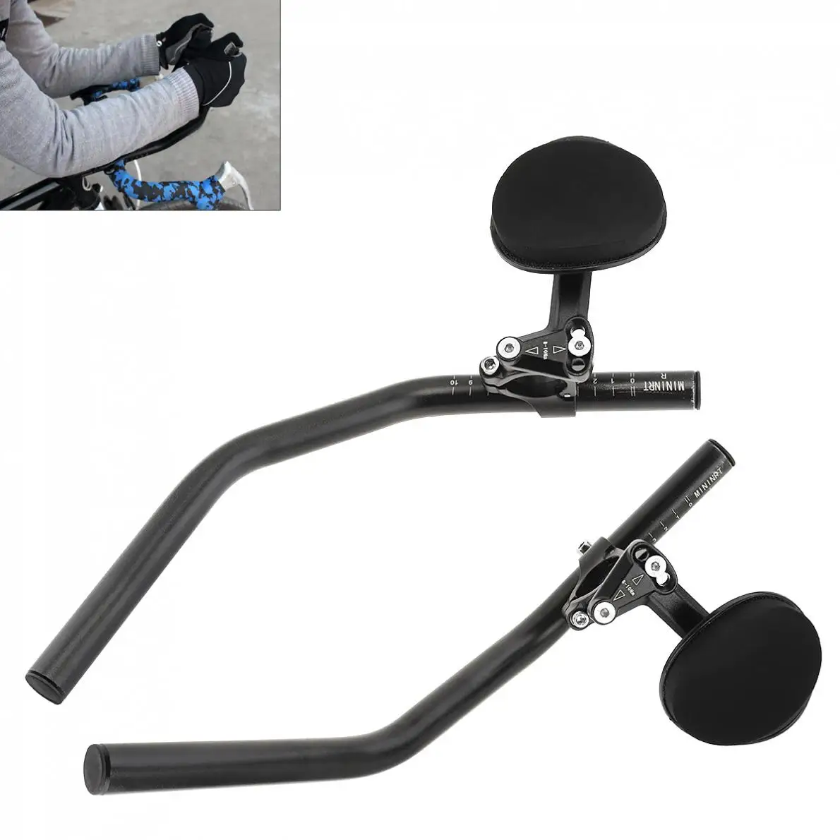 

Rest Handlebar Bars for Triathlon Time Trial Tri Cycling Bike Rest Handlebar for Bicycle Bike Long Distance Riding new