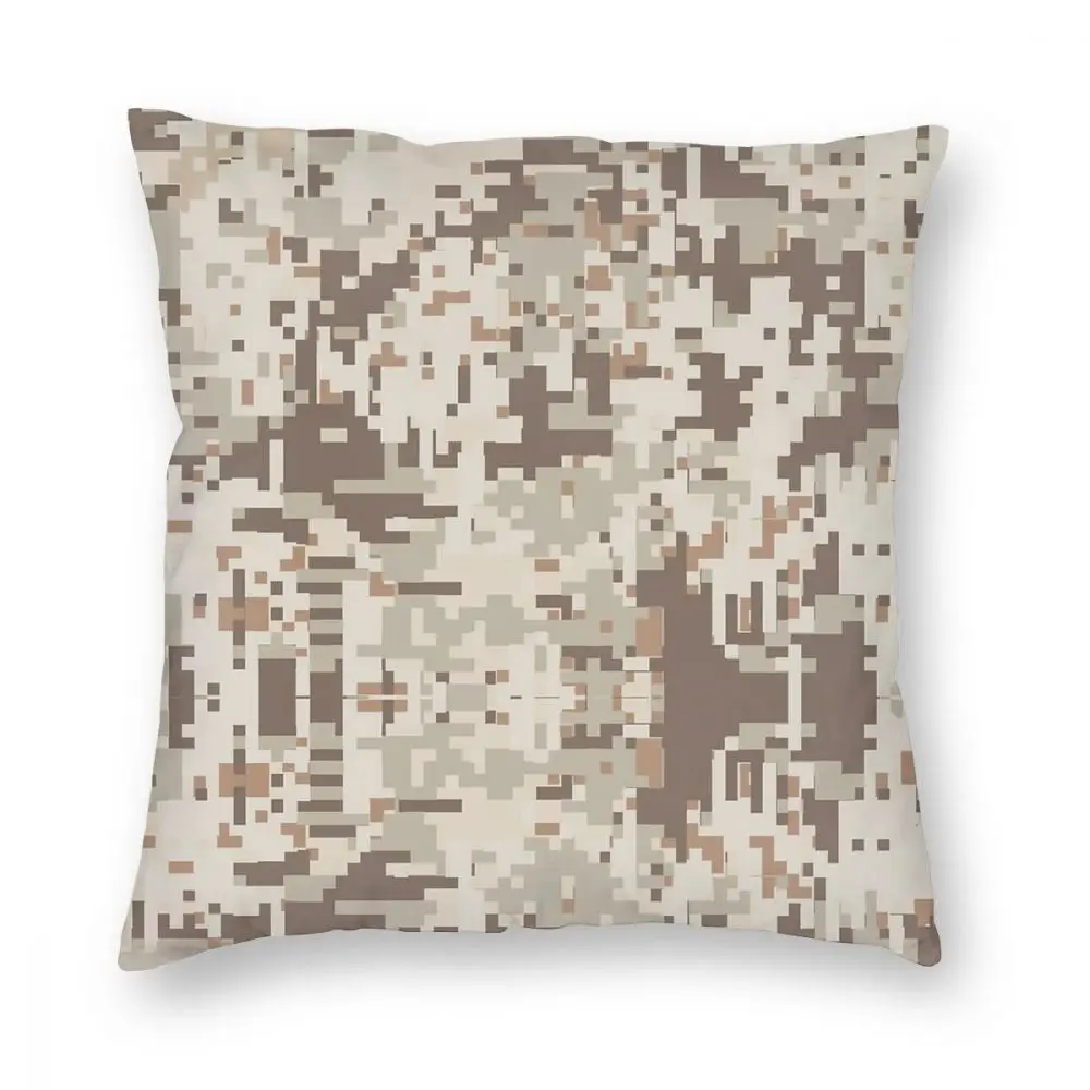 

Desert Camo Throw Pillow Cover Polyester Cushions for Sofa Multicam Military Creative Pillowcover Home Decor