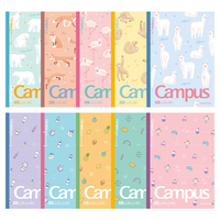 Japan KOKUYO Campus Notebook WCN-CNB3419 8mm Dotted Line 5mm Square Multiple Cover Styles