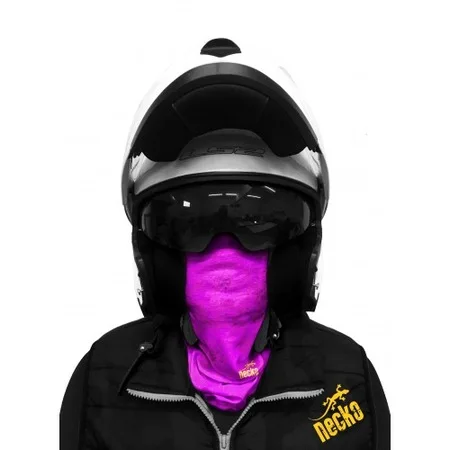 Necko Purple Buff Bandana Face Mask-DN0106 444959039