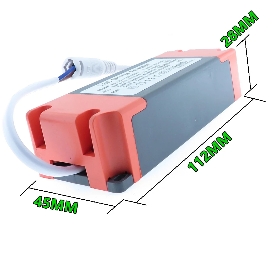 Non Flicker Led Panel Voeding 24W 36W 48W Verlichting Transformator 300mA 350mA 400mA 450mA 500mA 550mA 600mA Led Driver Adapter