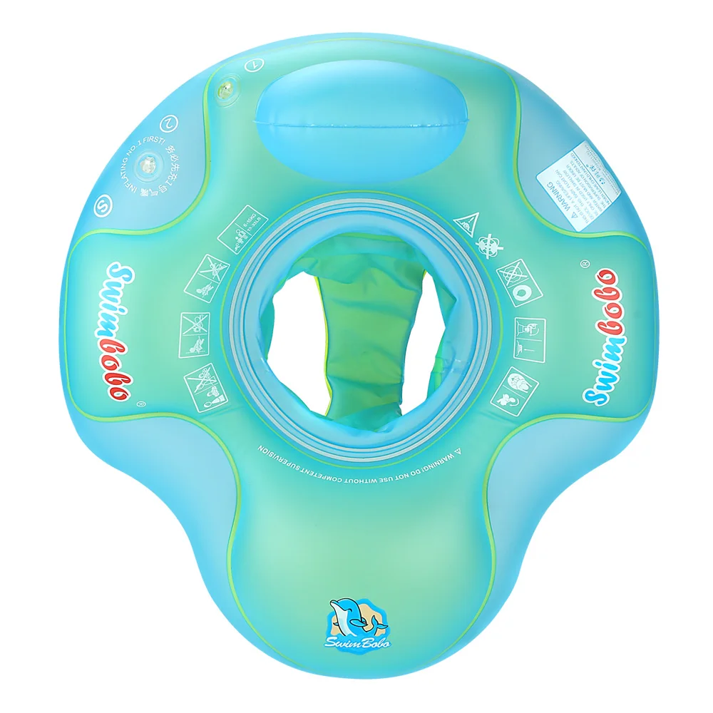 SWIMBOBO Soft Baby Swimming Float Inflatable Seat Floating Circle Kids Swimming Pool Accessories PVC Summer Floating Ring