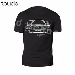 Men T-shirt  New Short Sleeve Tees 100% cartoon T Shirt Men New Retro M3 E30 M Power Classic funny Tee shirts