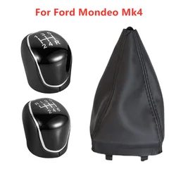 For Ford Mondeo Mk4 IV 4 2007 2008 2009 2010 2011 2012 2013 2014 Car Gear Shift Knob Boot Cover Stick Lever Gaiter Accessories