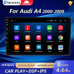 For Audi A4 B6 B7 S4 B7 B6 RS4 SEAT Exeo 2008-2012 Car Radio Multimedia Video Player Navigation GPS Android No 2din 2 din dvd