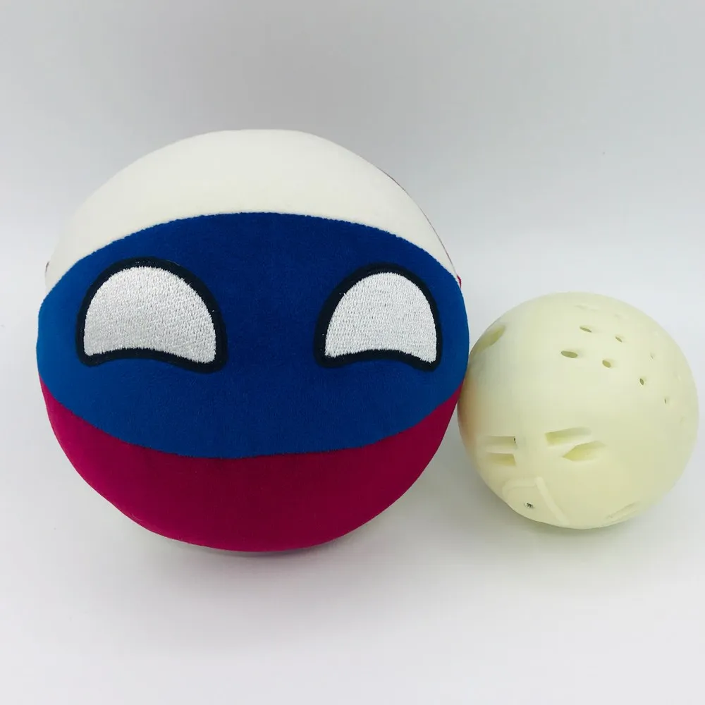 ソビエトボールロシアボールぬいぐるみソ連ロシアカントリーボールポーランドボールぬいぐるみソビエト音楽歌うバウンスボールギフト