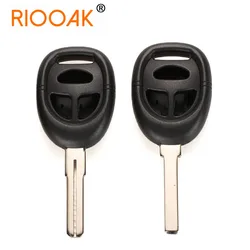 3 Buttons Replacement Remote Key Fob Case Cover Shell With Uncut Blade For Saab 9-3 9-5 93 95