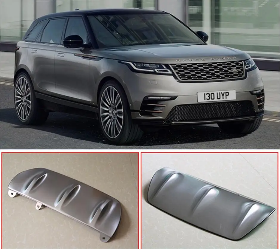 Stainless steel Rear Bumper Protector Guard Skid Plate For Land Rover Range Rover Velar 2017 2018 2019