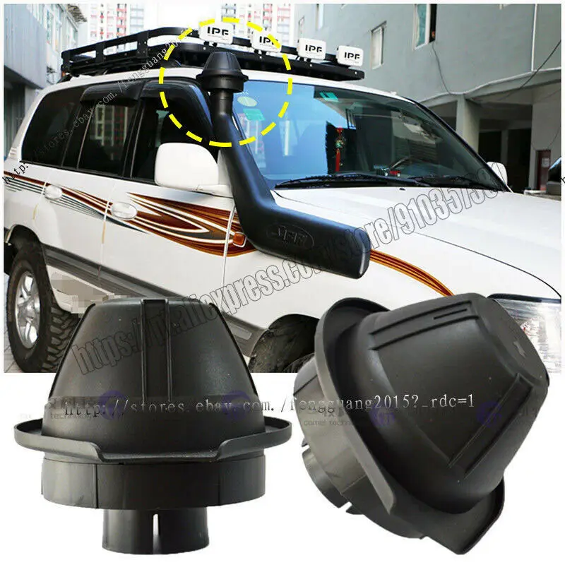 

For Land Cruiser LC80 FJ80 4500 1991-1997 Black Intake Snorkel Kit cover