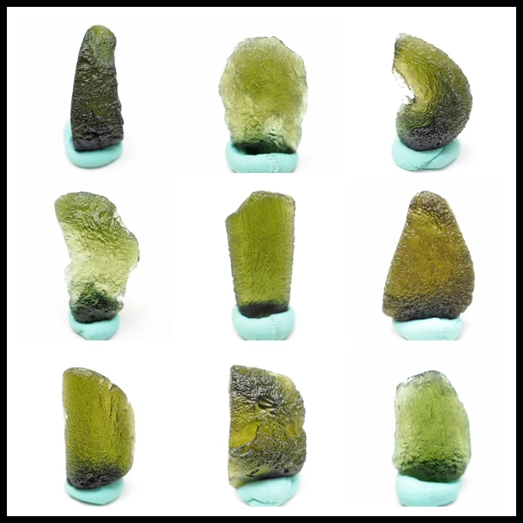 Hot Sale A++ Natural Moldavite green aerolites crystal stone pendant energy apotropaic  free rope Unique Necklace