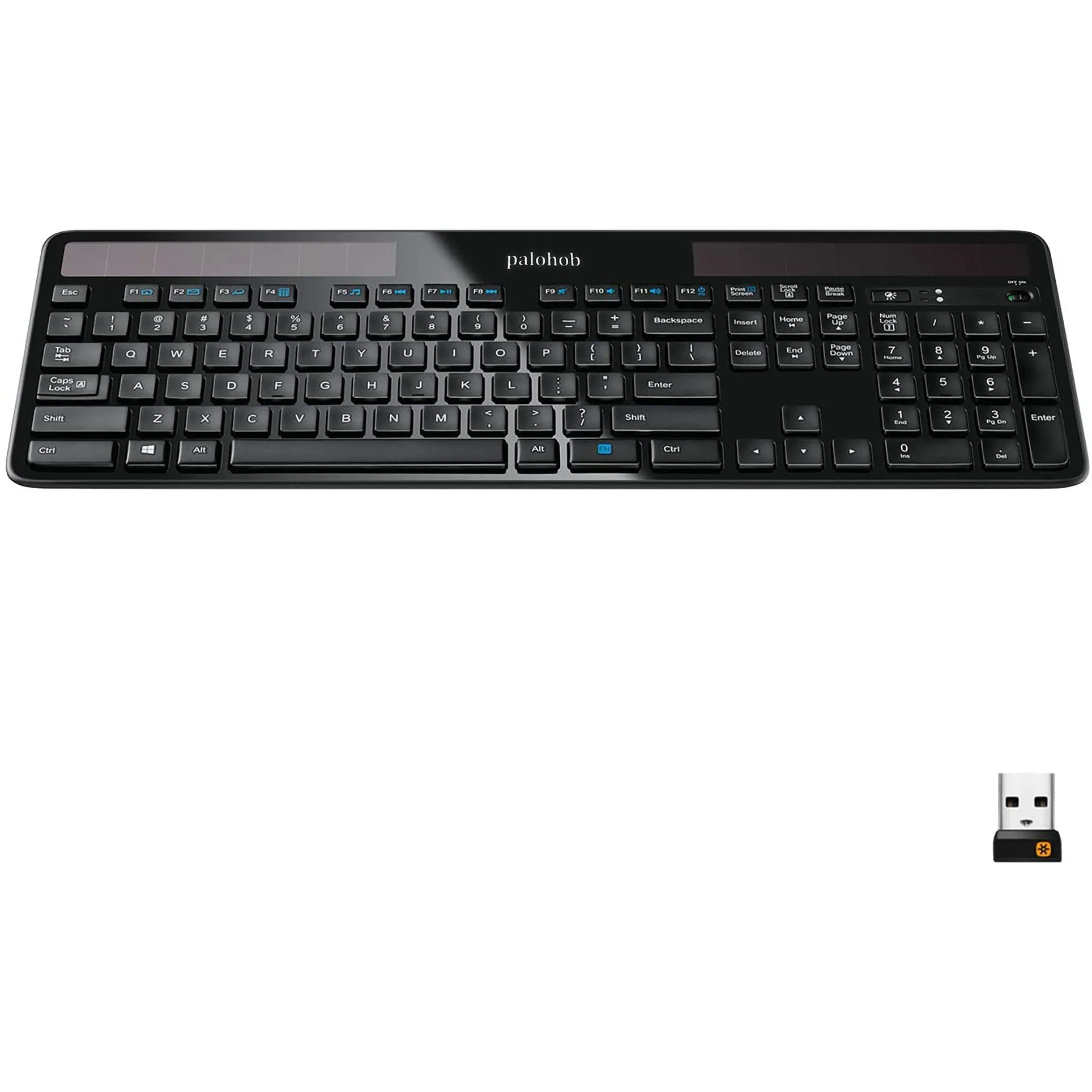 

palohob Computer keypads Wireless Solar Keyboard K750 - for Windows new style