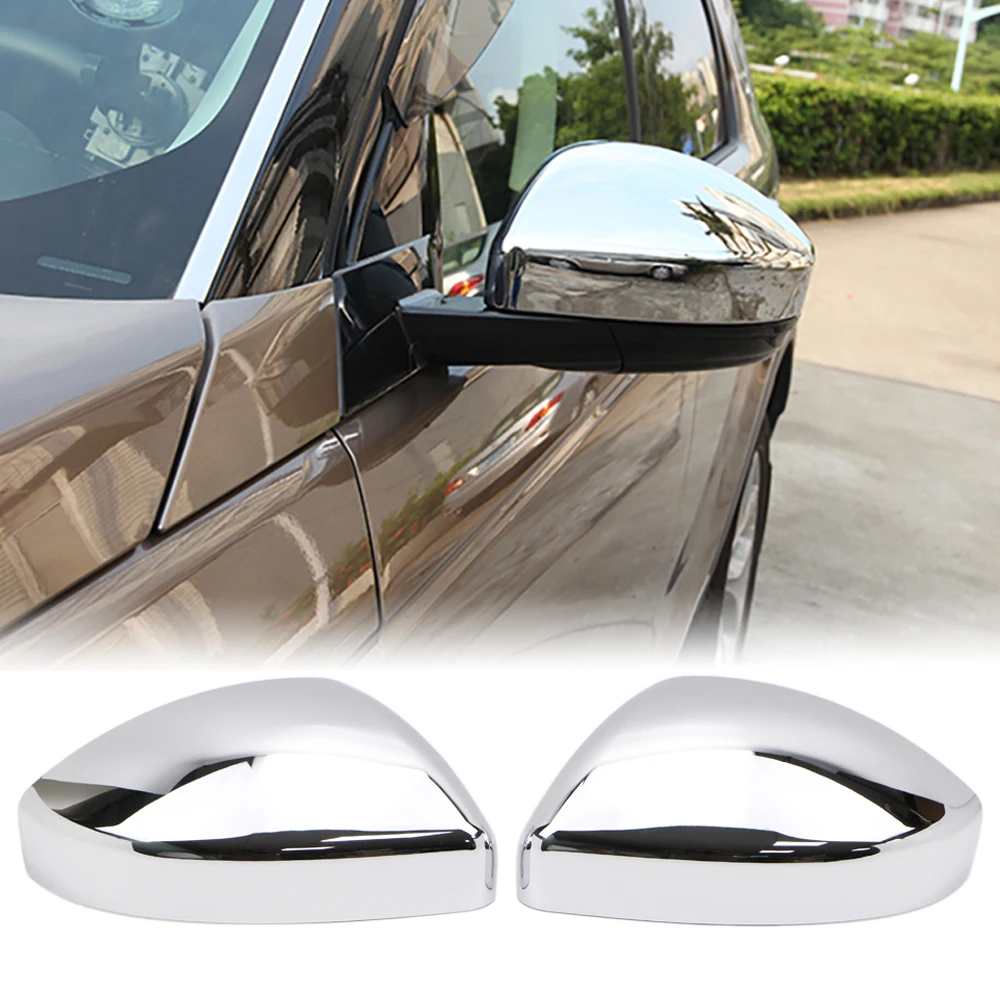 

Rearview Side Wing Mirror Cover for Land Rover Range Rover Velar 2018 2019 2020 Chrome Trim Exterior Mirror Cap Cover