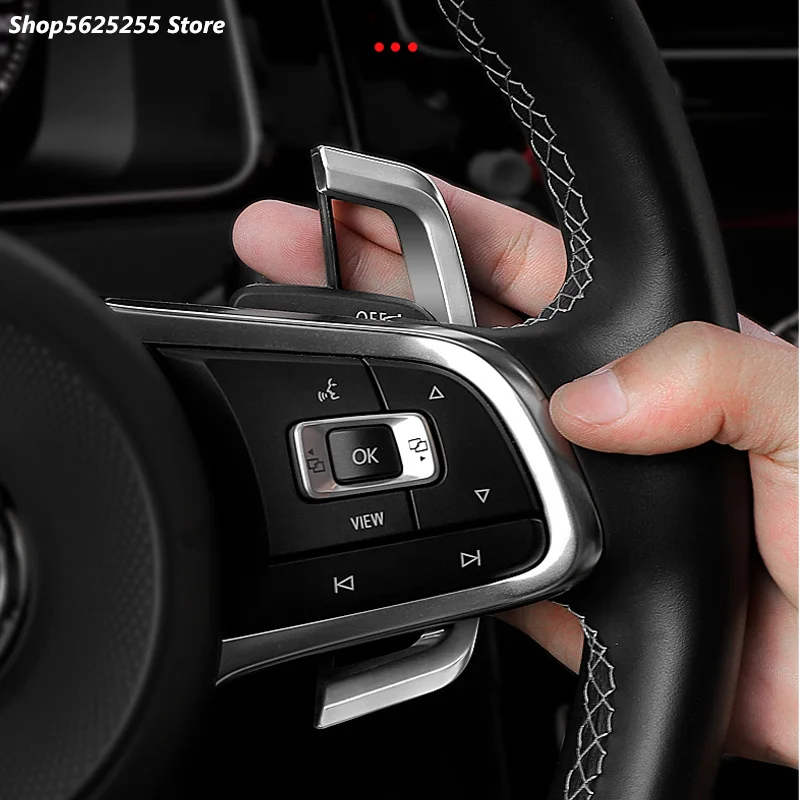 for Volkswagen VW Golf 8 MK8 2020 2021 Steering Wheel Shift Paddles Modified Extended Decoration Car Decoration