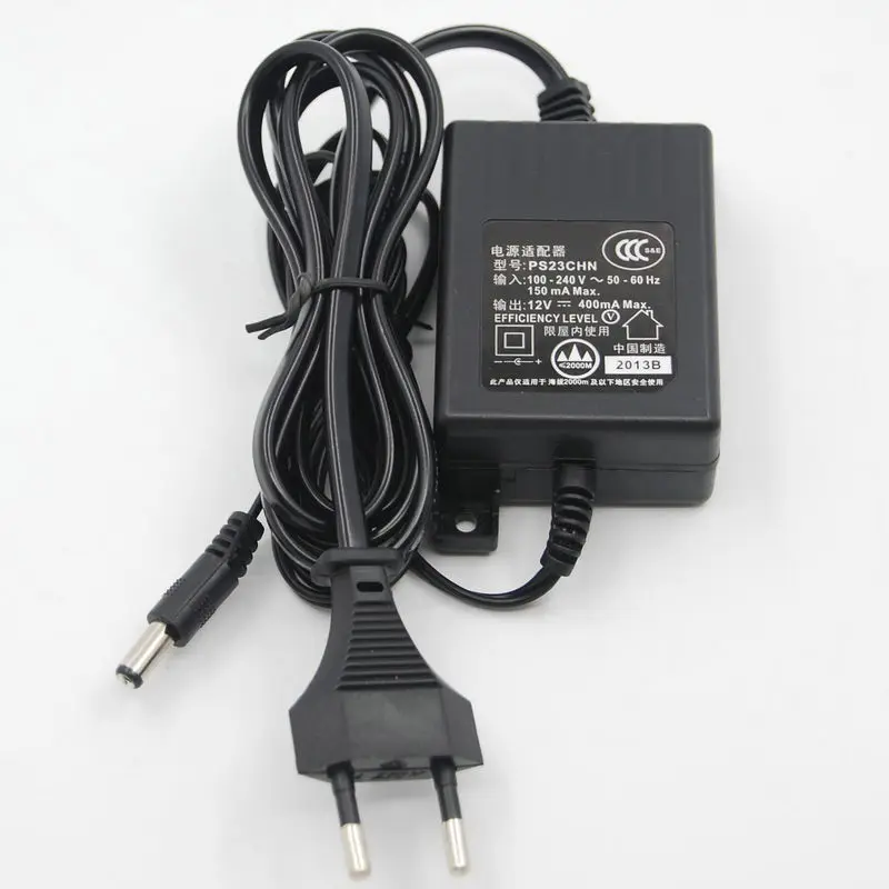 Adattatore CA alimentatore in linea PS23CHN per microfono ricevitore wireless SLX24 PGX24 BLX288 Ingresso 100-240 V, uscita 12 V CC