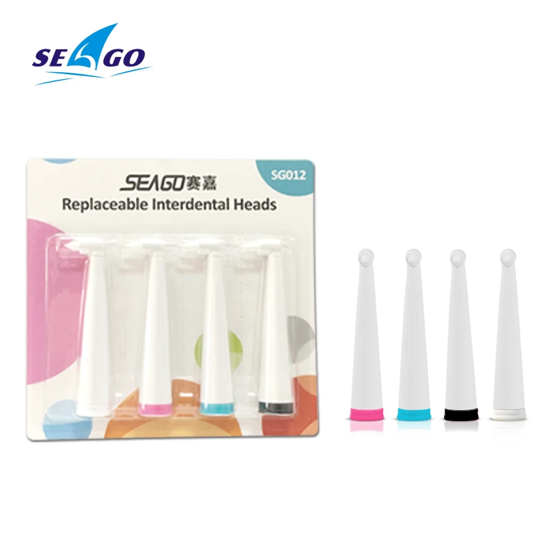 SG-507B/908/909/917/610/659/719/910 용 Seago 전동 칫솔 헤드 Ultra Soft Dupont Bristle 교체 용 브러시 헤드 리필