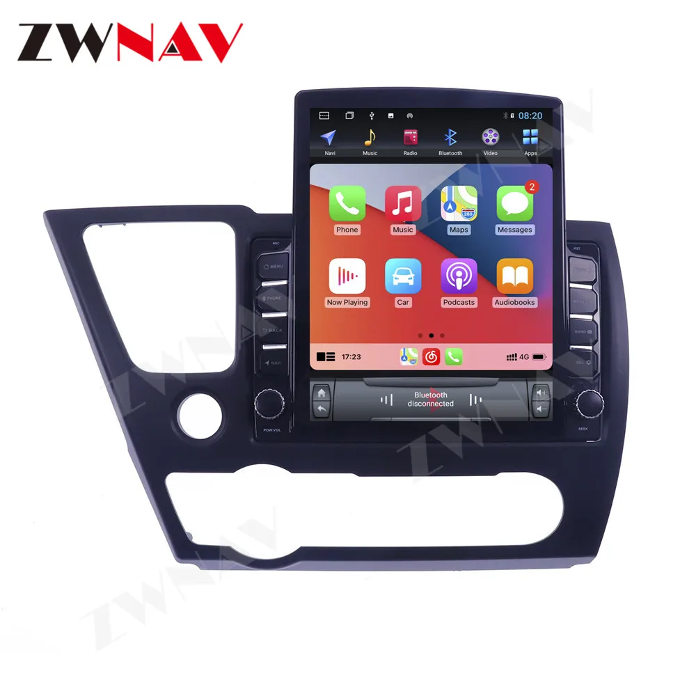 Android 10 4+64G For Honda Civic 2014 Car DVD Player Auto Radio Multimedia Head Unit Tesla Screen Navigation