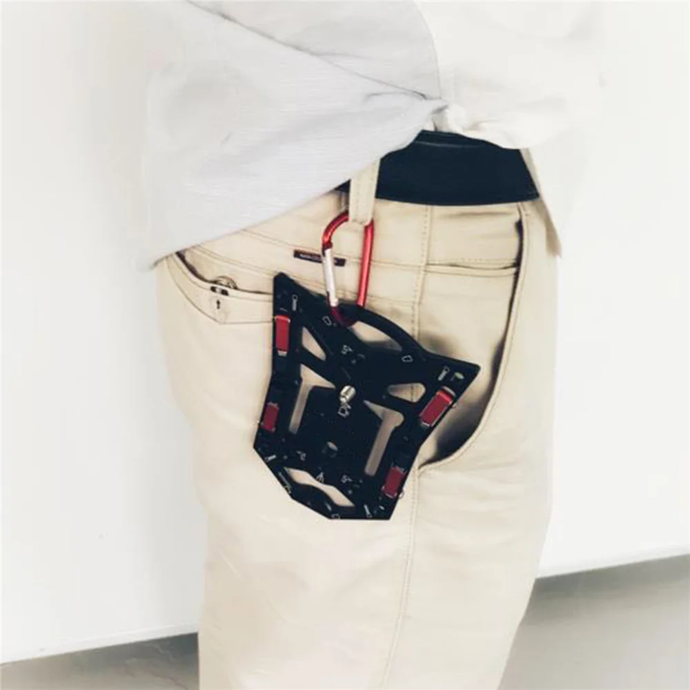 For Gopro Multifunctional Camera Bracket Quick Release Stable Flat Tripod Base Camera Phone SLR Camera Photography Accessories