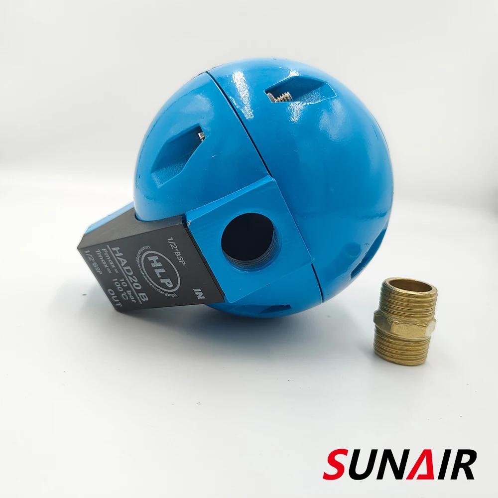 HAD20B هوائي الكرة نوع مضخة توزيع المياه العائمة صمام تصريف خزان الغاز