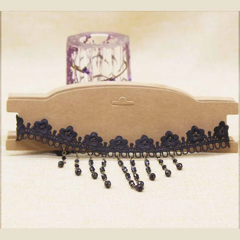 21*5.9cm DIY Handmade Jewelry Headband Package Tag Card Kraft Blank Headband Packing Card