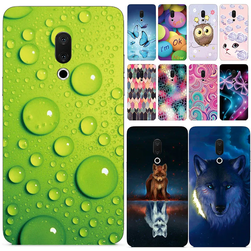 Case for Meizu 15 Plus Luxury and Fashion Cover Silicone Soft TPU Protective Phone Cases Coque