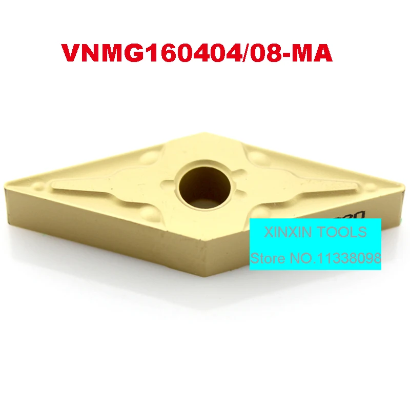 

10 шт. VNMG160404-MA UE6020/VNMG160408-MA UE6020, карбидная вставка для держателя токарного инструмента, CNC, машина, Расточная штанга