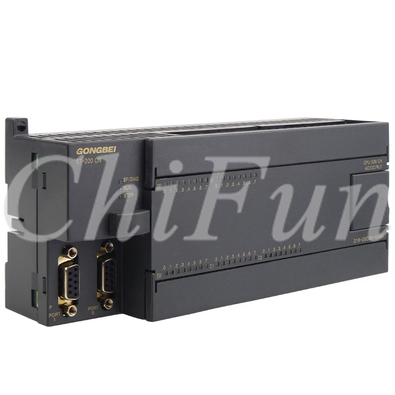 Compatible with Siemens 216-2AD23-0XB0 S7-200 series DC/DC/DC PLC controller 24 in 16 Transistor output PID RTC PPI