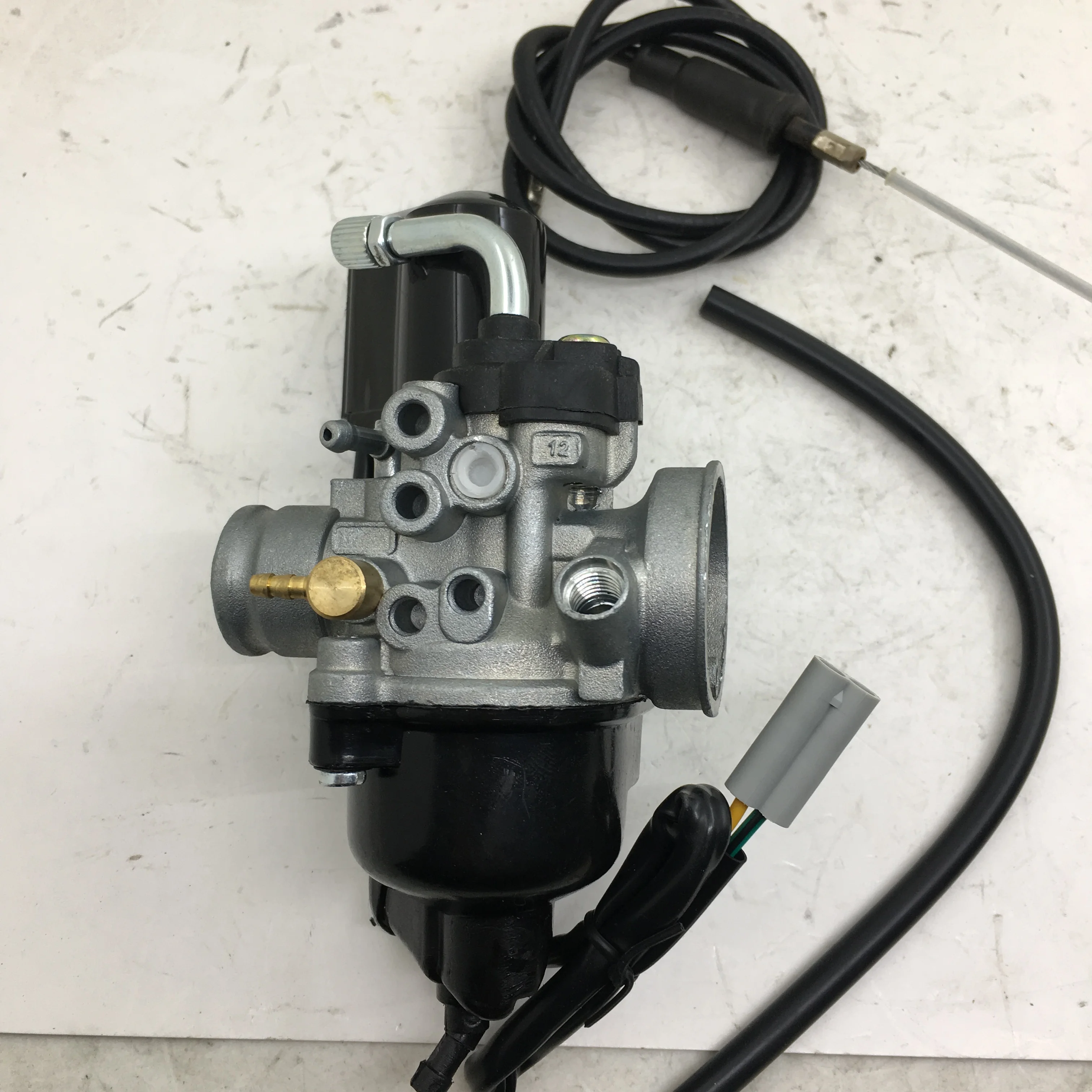 SherryBerg carby Carburettor for Dellorto 12 Phva phva12 with Starter Electrical/Electric for Piaggio Typhoon NRG  vegaser carb