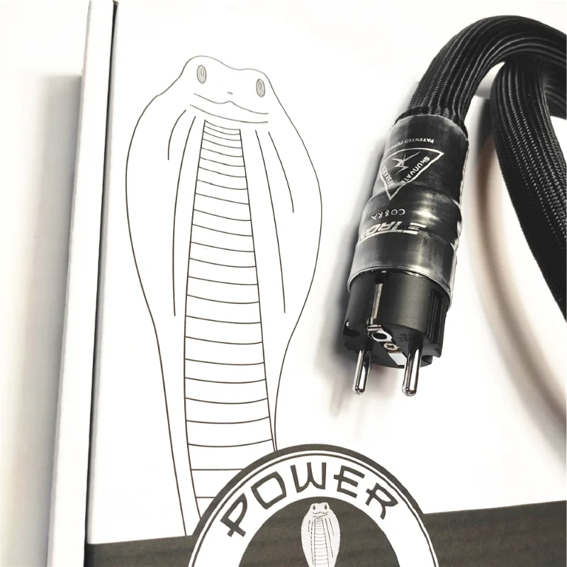 Snakes Shunyata Research Cobra AC Power Cable Hifi Audio Line EU & US Version