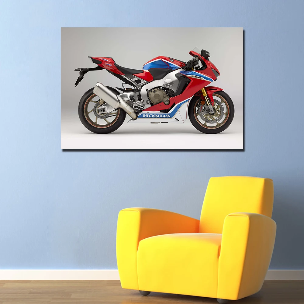 Super Bike Honda CBR1000RR Posters Canvas Prints Framed Painting Wall Art for Home Decor