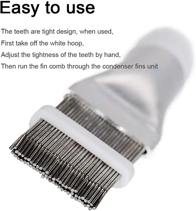 Comb Stainless Steel Fin Comb Brush For Air Conditioner Blade Cooling Straightening Cleaning Tool Repair Tools