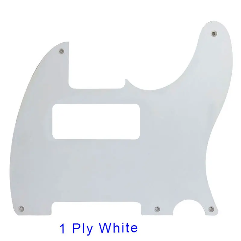 Pleroo özel gitar parçaları için abd standart 5 vida delikleri P90 Tele Telecaster gitar Pickguard Scratch plaka, çok renkli seçim