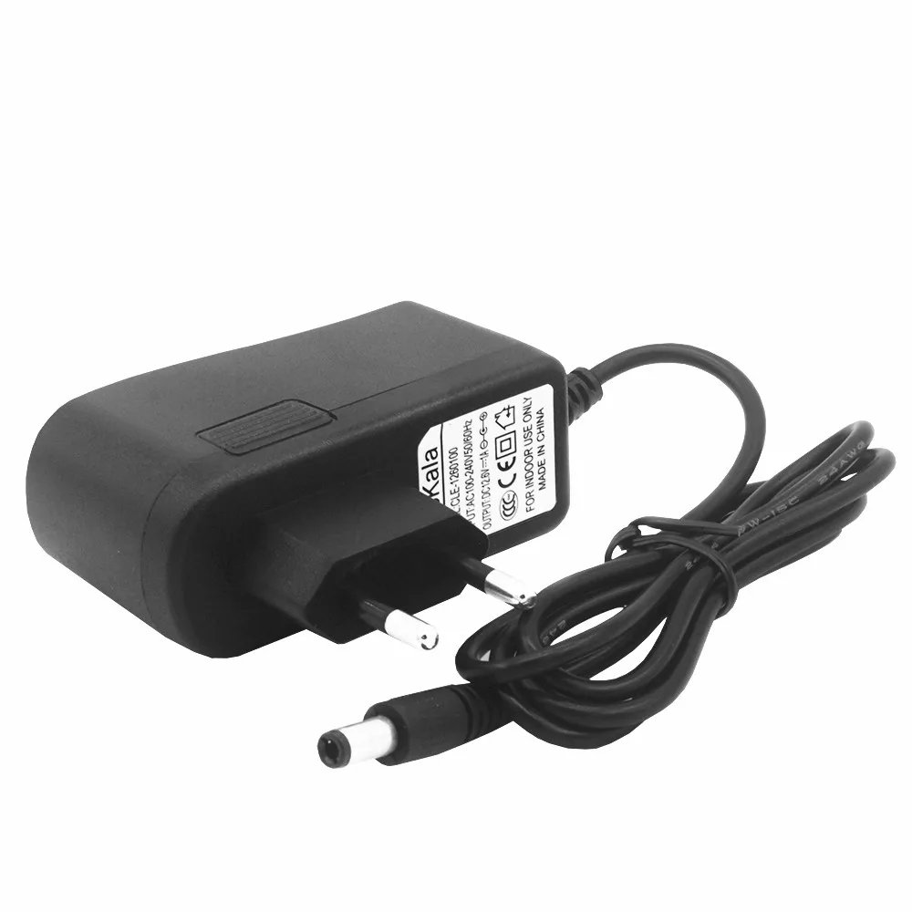 LiitoKala 12.6V 1A Sạc Pin Lithium 18650/Polymer Pin 100-240V EU/Mỹ Cắm bộ Sạc Có Dây Dẫn DC 5.5*2.5Mm
