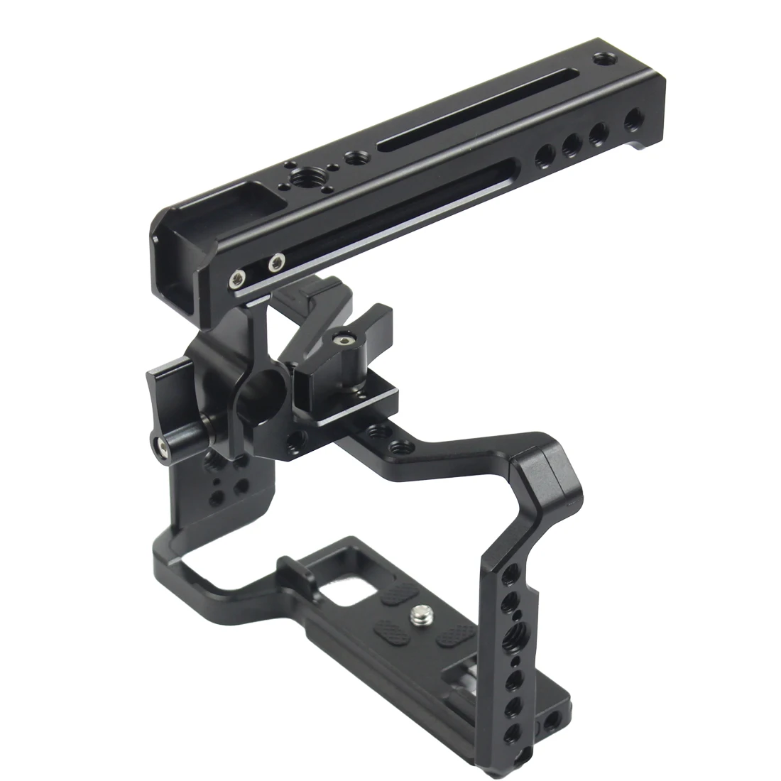 BGNing Metall Käfig für Fujifilm X-S10 mit Kalten Schuh Montieren Top Griff Grip Schutzhülle Abdeckung Rig SLR DSLR Kameras zubehör – Detail 9