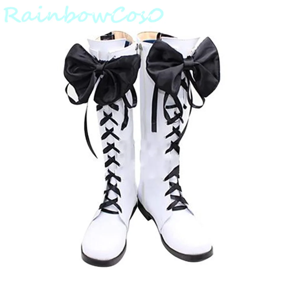 Black Butler Book of Circus Ciel Phantomhive Cosplay Shoes Boots Game Anime Halloween RainbowCos0 W1445
