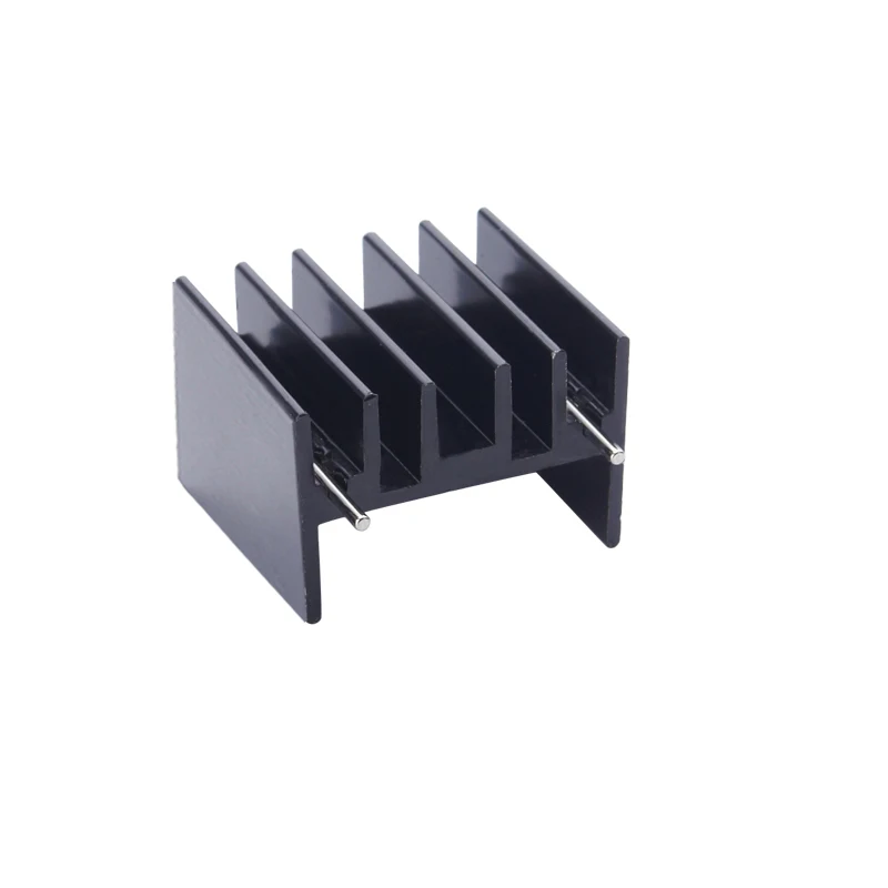 150PCS 20*23*16MMAluminium TO-220 Heatsink TO 220 Heat Sink Transistor Radiator TO220 Cooler Cooling Black 23*20*16MM