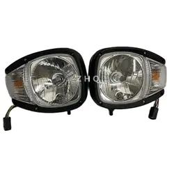 For 7164373 Bobcat Excavator Loader Headlight 230*160*135 Size M10 Screw Headlight Light Work Light