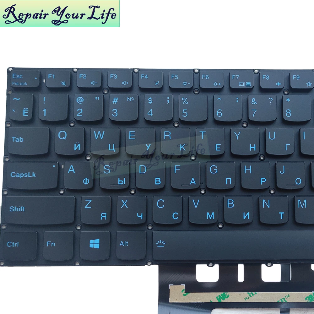 Imagem -02 - Teclado Retroiluminado para Lenovo Legion Russo e Árabe 515arh05 5-15imh05 5-17arh05h 5p-15arh05h Y7000 R7000 Pr5cyb ar ru Novo 2023