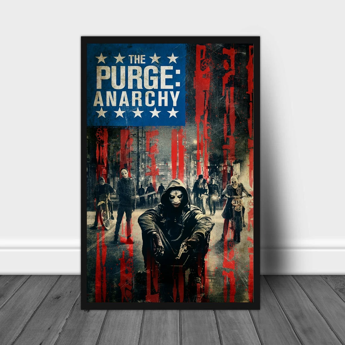 The Purge Anarchy Movie Poster Home Wall Painting Decoration (No Frame)