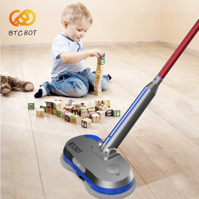 Aspirapolvere elettrico Mop lavaggio a pavimento Wireless portatile e asciugatura per lavaggio acqua portatile Smart Cleaner Home