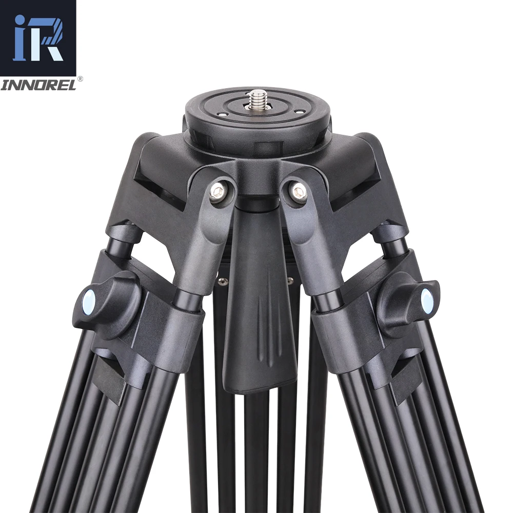 INNOREL VT80 Professional Aluminum Video Tripod Hydraulic Fluid Video Head Camera Tripod For Dslr Camcorder Dv 1.85M 12kg Load